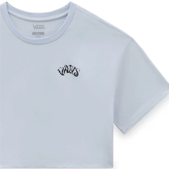 Vans Vexed Relax Crop Kadın Mavi T-Shirt - 6