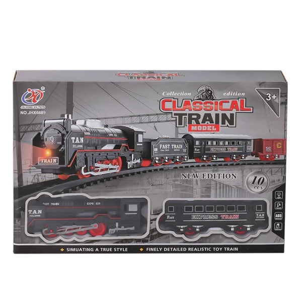 Nessiworld JHX6689 Sesli Işıklı Tren 10 Parça - 1