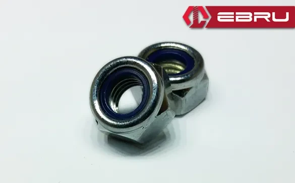 Ebru Altıköşe Fiberli Somun M10 - 100 Adet ürün görseli 1