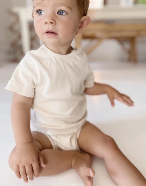 Naturaborn GOTS Organik Sertifikalı Bebek T-Shirt - 5