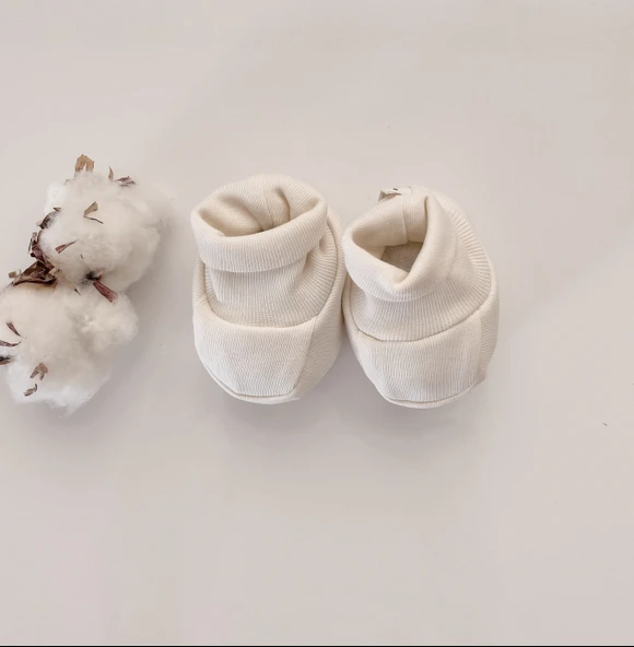 Naturaborn GOTS Organik Sertifikalı Bebek Patiği - Resim 12