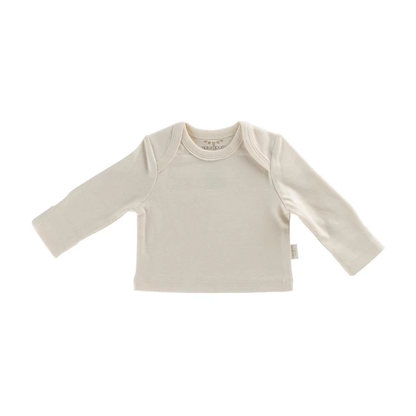 Naturaborn GOTS Organik Sertifikalı Uzun Kollu Bebek T-Shirt - 6