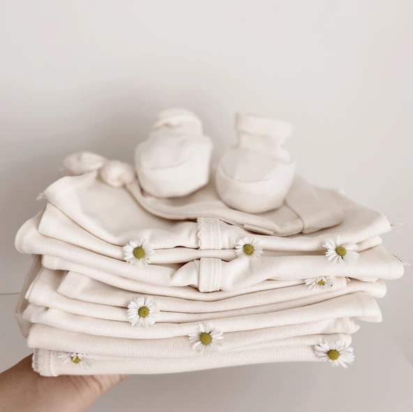 Naturaborn GOTS Organik Sertifikalı Bebek Patiği - Resim 11