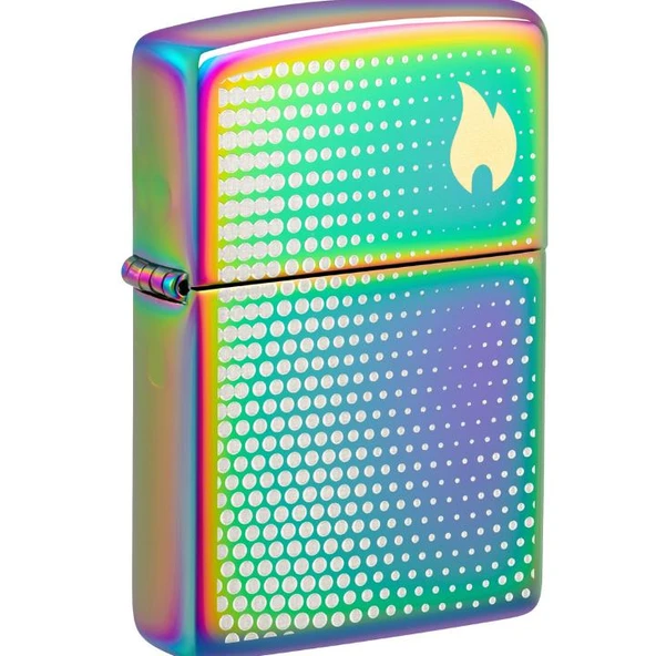 Zippo 46569-120467 Dots And Flame Design Çakmak