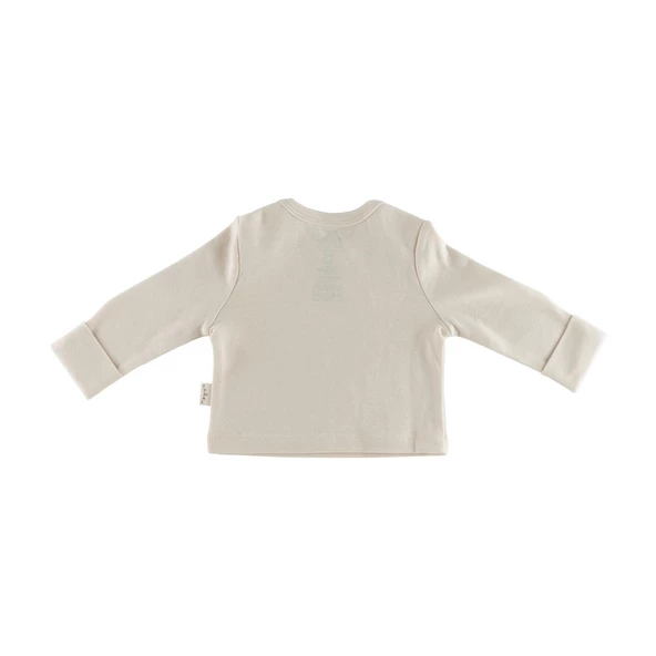 Naturaborn GOTS Organik Sertifikalı Uzun Kollu Bebek T-Shirt - 7