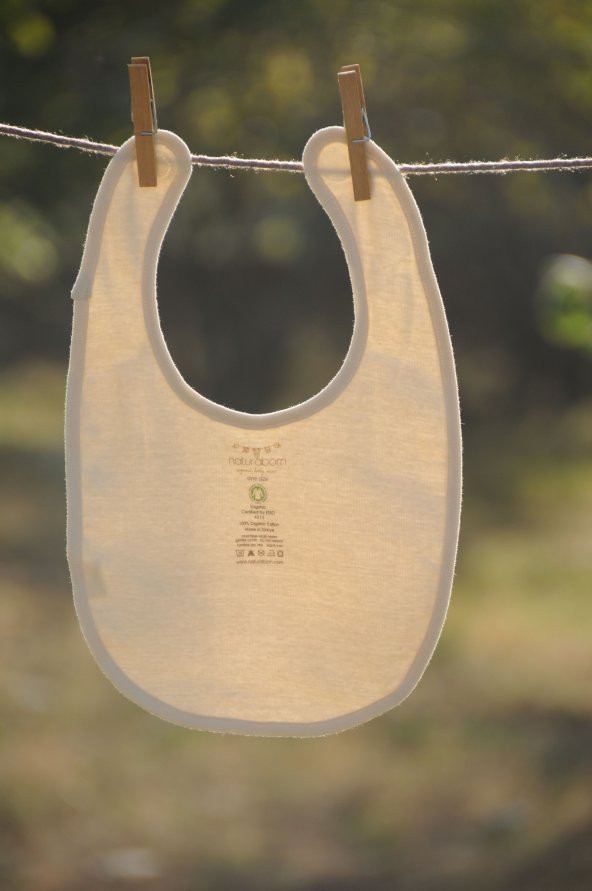 Naturaborn GOTS Organik Sertifikalı Bebek Mama Önlüğü - 3