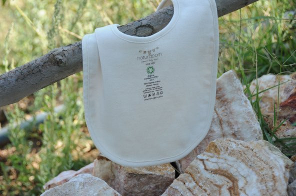 Naturaborn GOTS Organik Sertifikalı Bebek Mama Önlüğü - 8