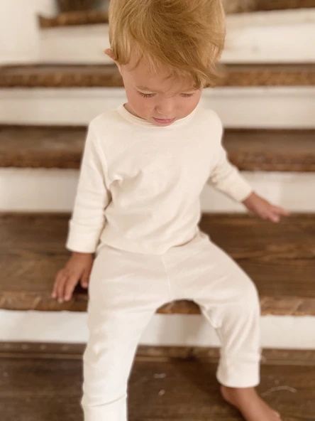 Naturaborn GOTS Organik Sertifikalı Uzun Kollu Bebek T-Shirt - Resim 11