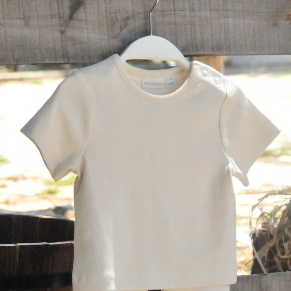 Naturaborn GOTS Organik Sertifikalı Bebek T-Shirt - 2