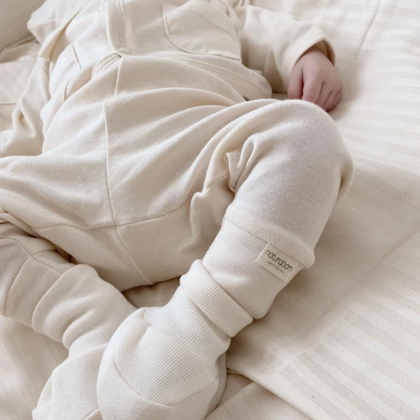 Naturaborn GOTS Organik Sertifikalı Bebek Patiği - Resim 3