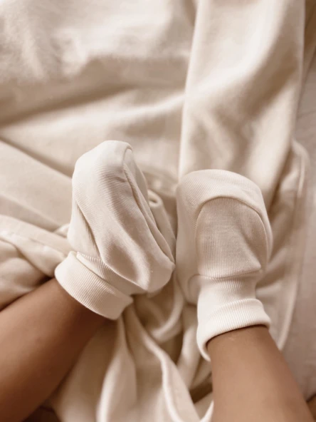 Naturaborn GOTS Organik Sertifikalı Bebek Patiği - Resim 6