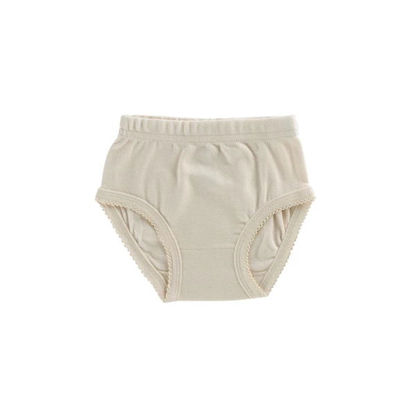 Naturaborn GOTS Organik Sertifikalı Kroşetalı Bebek Külot - 3