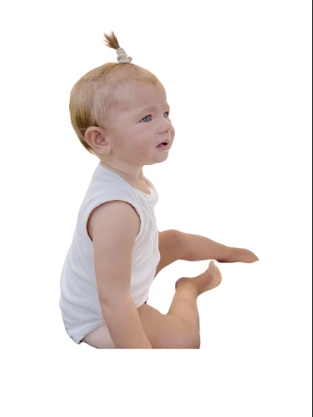 Naturaborn GOTS Organik Sertifikalı Bebek Kolsuz Body - Resim 4