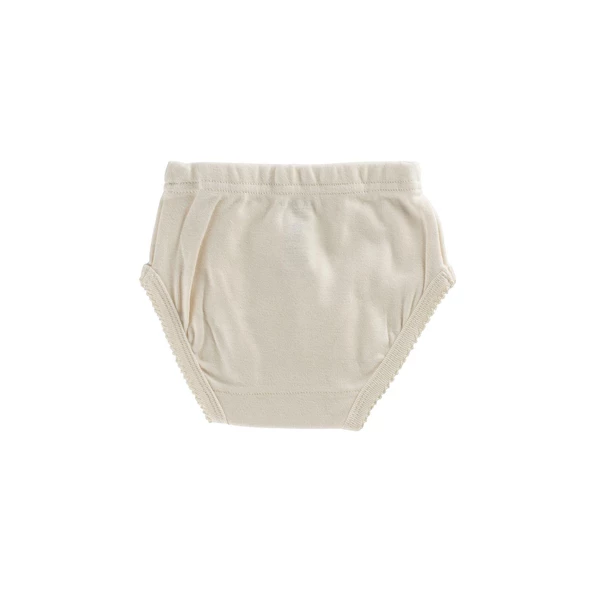 Naturaborn GOTS Organik Sertifikalı Kroşetalı Bebek Külot - 4