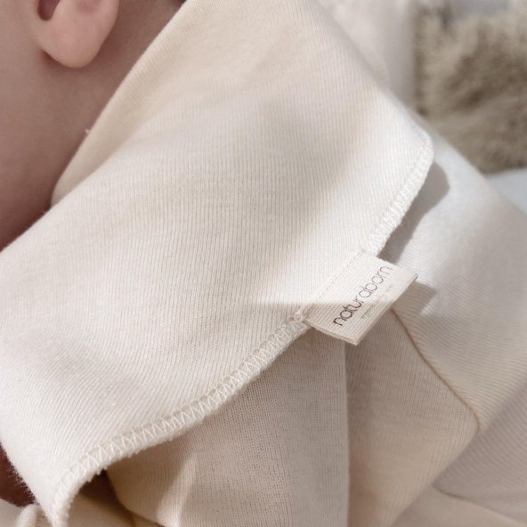 Naturaborn GOTS Organik Sertifikalı Bebek Fular Mama Önlüğü - 3