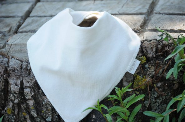 Naturaborn GOTS Organik Sertifikalı Bebek Fular Mama Önlüğü - 10