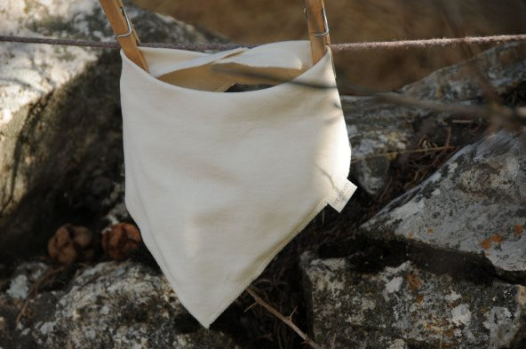 Naturaborn GOTS Organik Sertifikalı Bebek Fular Mama Önlüğü - 11