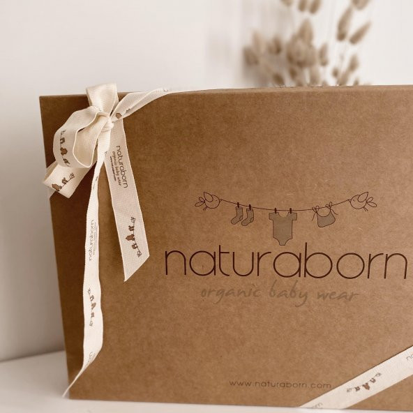 Naturaborn GOTS Organik Sertifikalı Yenidoğan Kız Bebek Hastane Çıkışı Set - 3