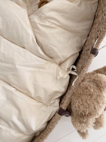 Naturaborn Kaz Tüyü Bebek Taşıma Kundağı Portbebe - Resim 8