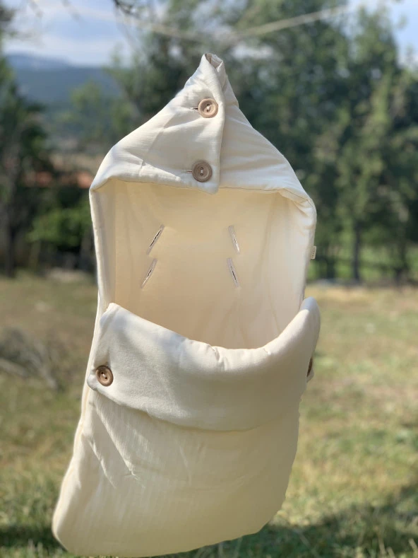 Naturaborn OCS Organik Sertifikalı Footmuff Ayak Örtüsü - 9
