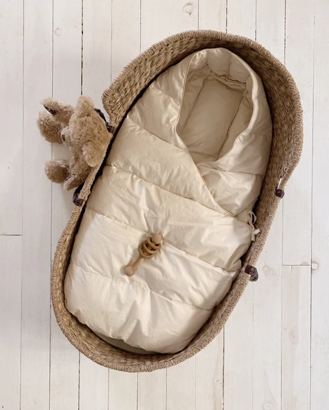 Naturaborn Kaz Tüyü Bebek Taşıma Kundağı Portbebe - Resim 10