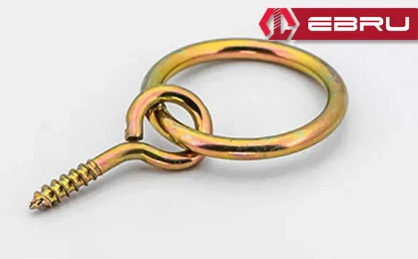 Ebru Halkalı Piton, Vidalı Halka 20 - 10 Adet