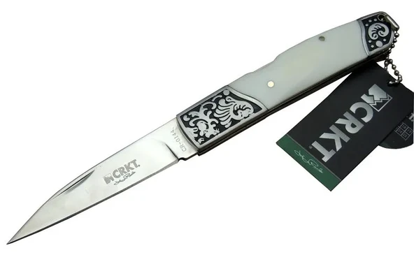 CRKT CR 0144 WY Kamp Çakı 20 cm - Sedef Saplı, Kılıflı, Kutulu ürün görseli 1