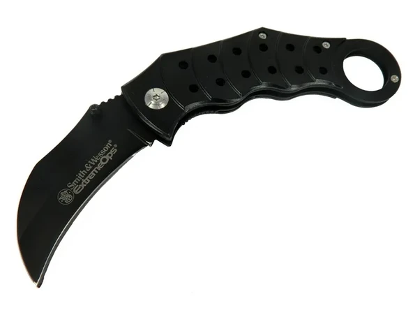 ZH 225 Siyah Karambit 18 cm - Metal Saplı, Manuel