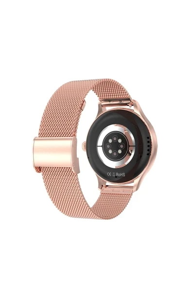 SWORD Qua Dimaond Akıllı Saat Kadın Rose Gold IP68 SW-QUA Diamond Altın - 2