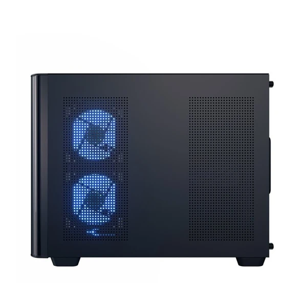 Aerocool P300C Mirror A-RGB Panoramik mATX Siyah - Resim 3
