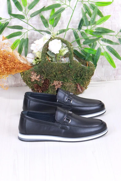 Mehmet Mete 42464 Rahat İç Ve Dış Hakiki Deri Loafer Erkek Ayakkabı - Resim 2