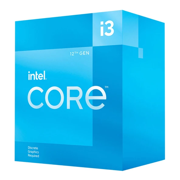 INTEL CORE İ3-12100F 3.30GHz 12MB 1700p 12. NESIL BOX - 4