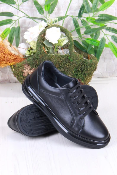 Mehmet Mete 42466 Rahat Hakiki Deri Sneaker Erkek Ayakkabı - Resim 9
