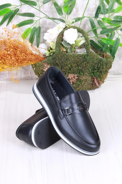 Mehmet Mete 42464 Rahat İç Ve Dış Hakiki Deri Loafer Erkek Ayakkabı - Resim 4