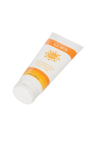 Ories Güneş Koruyucu Yüz Ve Vücut Kremi Spf50 100 ml