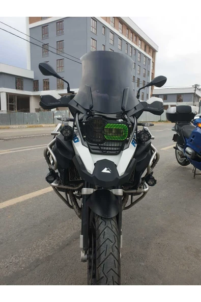MOTOCAM Bmw R 1200 1250 GS Siperlik Ön Cam 2013 2024 Model 52cm Siyah Renkli 4mm