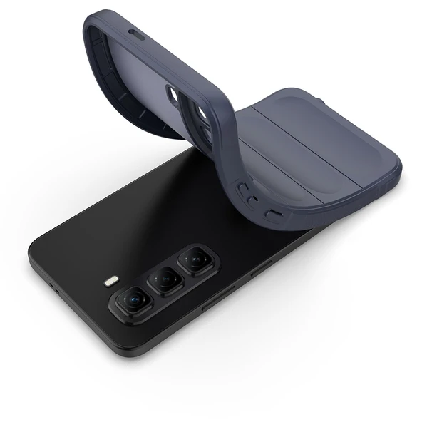 İnfinix Hot 50 4G Kılıf Esnek TPU Oyuklu Arka Yüzey Tasarımlı Etnik Silikon Kapak - Resim 11