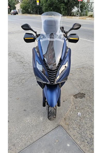 MOTOCAM Arora GT 125 250 Siperlik Ön Cam 2023-2025 Model 83cm Şeffaf Renkli 4mm UZUN CAM