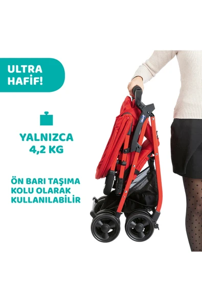 Chicco Ohlala 3 Bebek Arabası Red Passion - 3