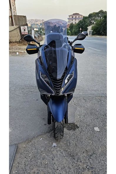 MOTOCAM Arora GT 125 250 Siperlik Ön Cam 2023-2025 Model 83cm Füme Renkli 4mm UZUN CAM