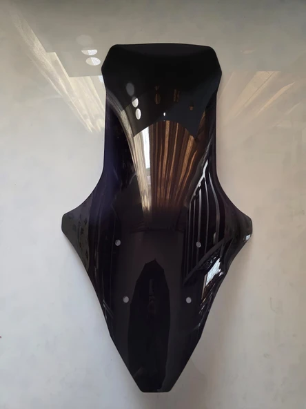 MOTOCAM Regal Raptor XSUV 250 Siperlik Ön Cam 2022-2025 Model 78cm Siyah Renkli