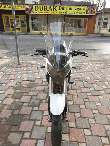 MOTOCAM Mondial 180 Z One S Siperlik Ön Cam 58cm 2014 2022 Model Şeffaf Renkli