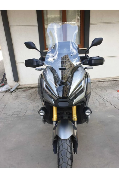MOTOCAM Honda X-ADV 750 Siperlik Ön Cam 2023-2025 Model 72cm Şeffaf Renkli 4mm UZUN CAM
