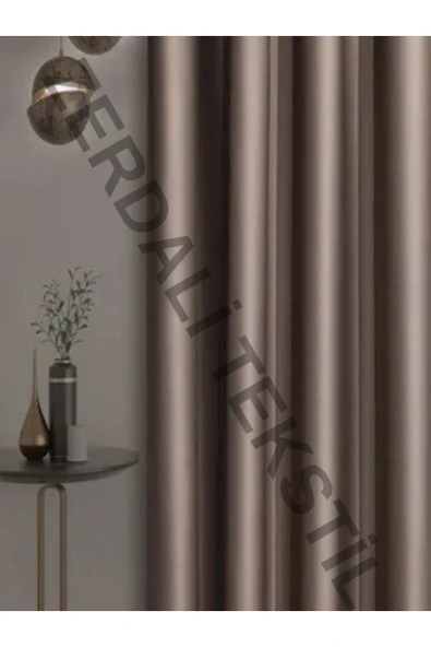SHY TEKSTİL Güneş Geçirmez  Blackout  ( Vizyon Renk ) Fon Karartma Perde ( Ölçüler )( En X Boy ) - 2