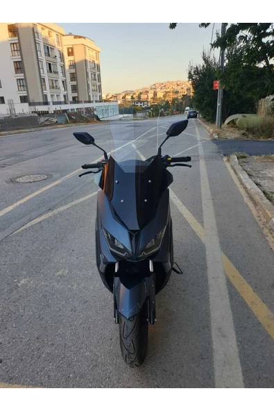 MOTOCAM RKS Grace 202 Siperlik Ön Cam 2022-2025 Model 78cm şeffaf Renkli 4mm UZUN CAM