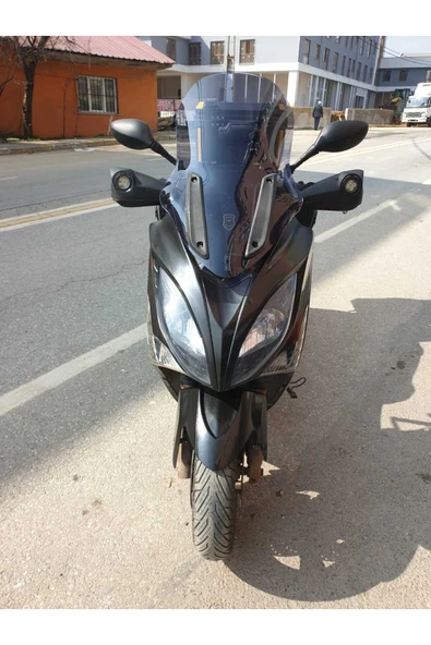 MOTOCAM Kymco Xciting 250 500 R Siperlik Ön Cam 2010 2011 Model 72cm Füme Renkli 4mm UZUN CAM