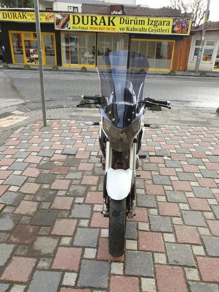 MOTOCAM Mondial 180 Z One S Siperlik Ön Cam 58cm 2014 2022 Model Füme Renkli