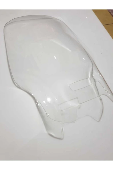 MOTOCAM Kawasaki Versys Siperlik Ön Cam 2010 2014 Model 50cm Şeffaf Renkli 4mm - 2