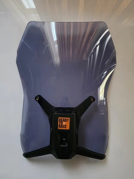MOTOCAM KTM Duke 390 Siperlik Ön Cam 2013-2023 Model 57cm Füme Renkli UZUN CAM