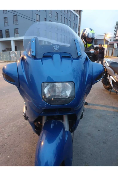 MOTOCAM Bmw R 1150 RT Siperlik Ön Cam 2001-2005 Model 40cm Füme Renkli 4mm